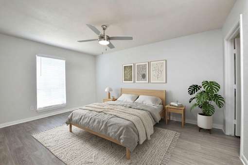 Bedroom at Normandy Woods in Riviera East, Houston, TX, 77015