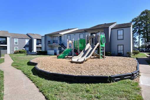 Playground at Normandy Woods in Riviera East, Houston, TX, 77015
