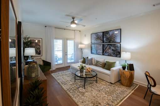 Modern Living Room at The One at Millington, Millington, Tennessee