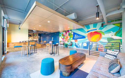 Spacious Lobby Area at The Baxly, Savannah, GA, Georgia