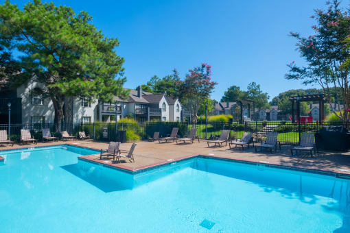 Swimming Pool at The Addison at Collierville Apartments, Tennessee
