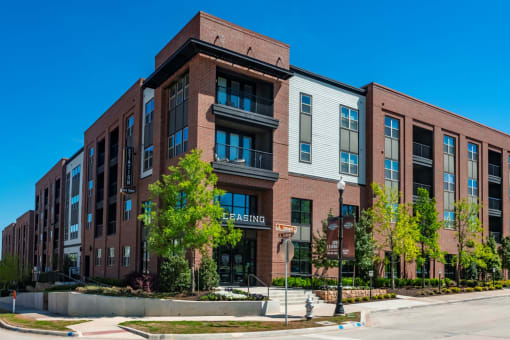 Exterior View at Station at Old Town, Lewisville, TX, 75057