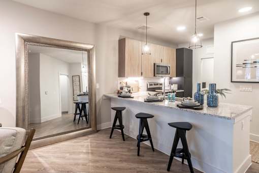 Gourmet Kitchen at Station at Old Town, Lewisville
