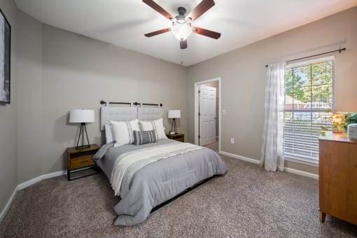 Secondary Bedroom at Sugarloaf Crossing Apartments, Lawrenceville, GA, 30046