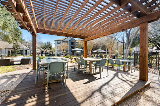 Bright Picnic Space at The Ambrose, Houston, TX, Texas, 77040