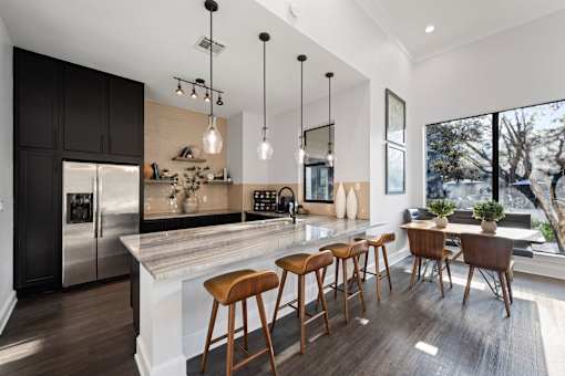 Granite Counter Tops In Kitchen at The Ambrose, Texas