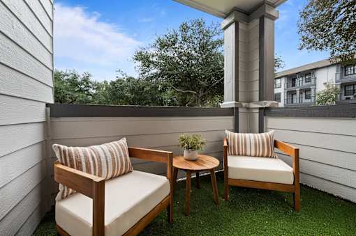 Balcony And Patio at The Ambrose, Houston, TX, Texas