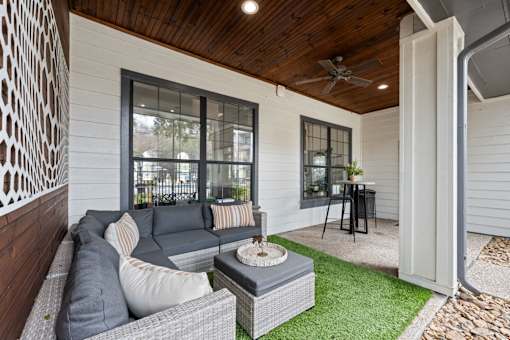 Large Patio at The Ambrose, Houston, 77040