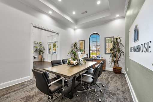 A conference room at The Ambrose, Houston, Texas