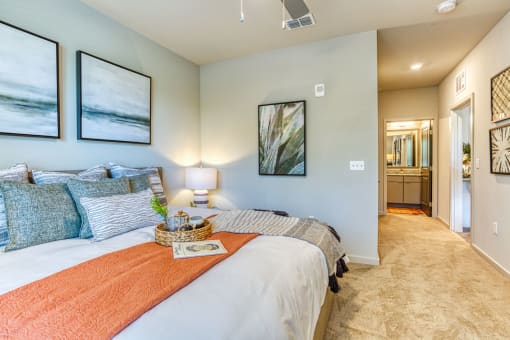 Comfortable Bedroom at The Beck at Hidden River, Tampa, 33637