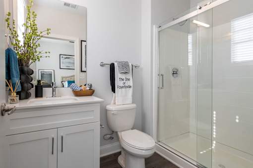 Luxurious Bathroom at The One at Millington, Tennessee