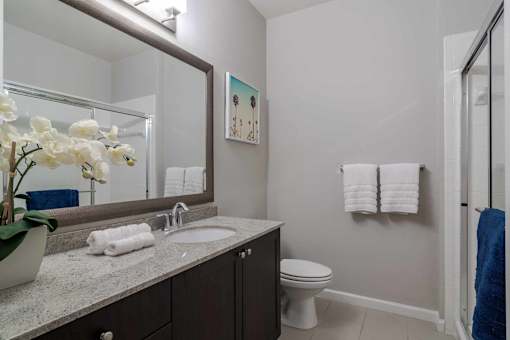 Modern Bathroom at The Ren, Georgia, 30329