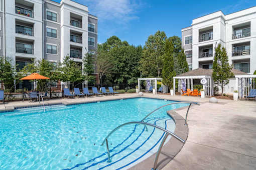 Sparkling Pool at The Ren, Atlanta, Georgia