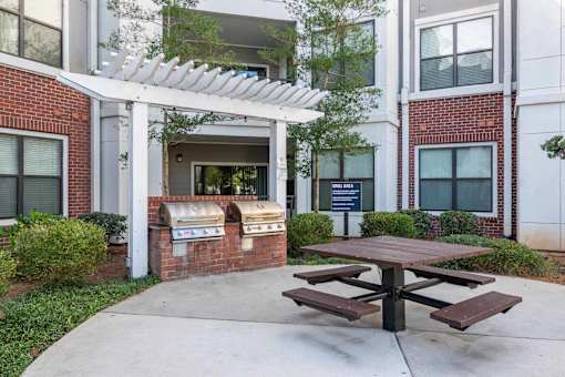 Picnic Table at The Ren, Atlanta, GA, 30329