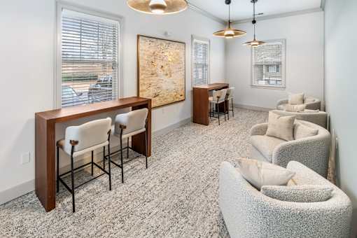 Resident Lounge at The Dawson Cartersville Apartments, Cartersville, GA, 30121