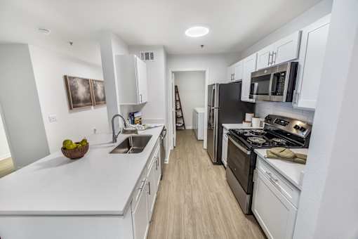 Modern Kitchen at The Dawson Cartersville Apartments, Cartersville, Georgia
