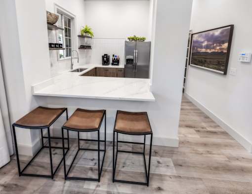 Kitchen Space at The Dawson Cartersville Apartments, Cartersville, GA