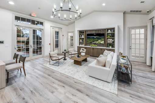 Main Living Room at The Dawson Cartersville Apartments, Georgia, 30121