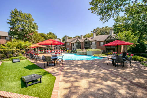 Swimming Pool at The Edge of Germantown, Tennessee