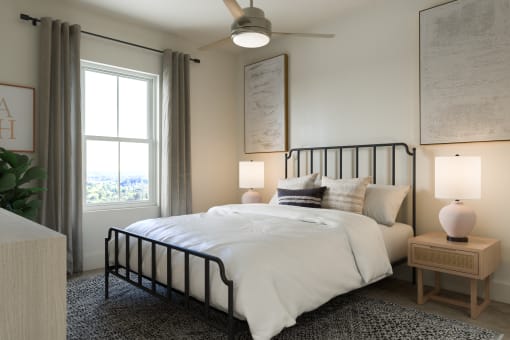 Bedroom at Livano Trinity Apartments, Nashville, TN, 37207