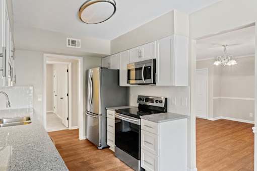 Empty Kitchen at Villas on Briarcliff, Atlanta