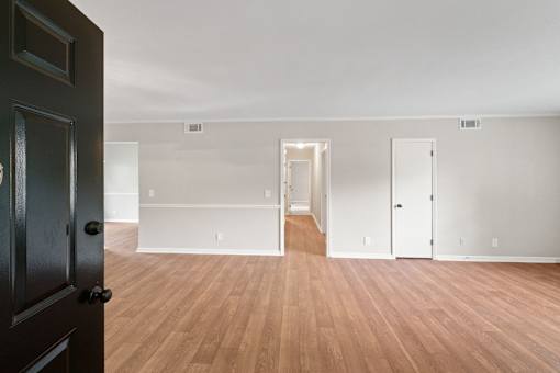 Empty Living Area at Villas on Briarcliff, Atlanta, Georgia