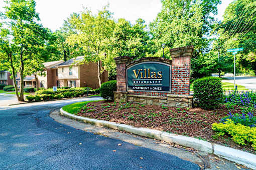 Entry Signage at Villas on Briarcliff, Georgia