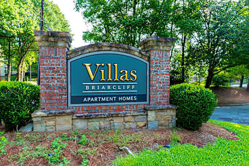 Monument Sign at Villas on Briarcliff, Georgia, 30329