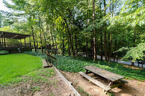 Picnic Area at Villas on Briarcliff, Atlanta