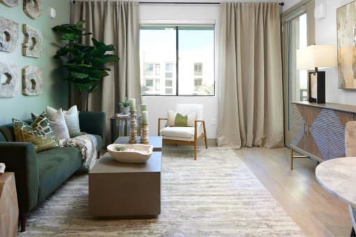 Model living room