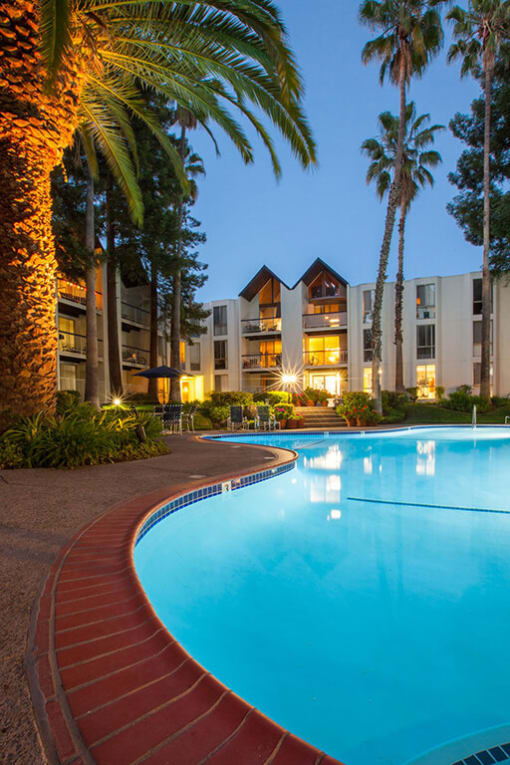 Front Pool View at Castlewood, Walnut Creek, CA, 94596