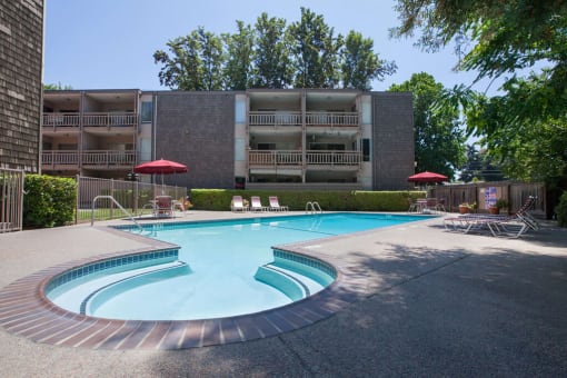 Resort Inspired Pool at The Glens, San Jose, CA