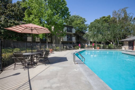 Refreshing Pool With Large Sundeck And Wi-Fi at Carrington Apartments, California