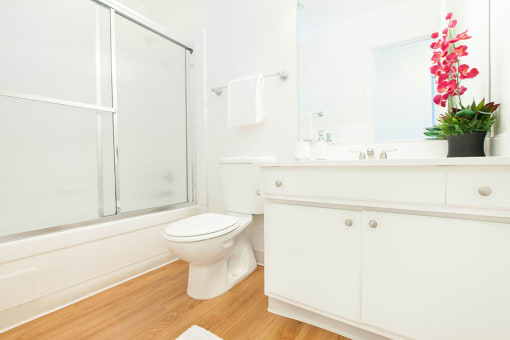 Spacious Bathrooms at The Monterey, San Jose, CA, 95117