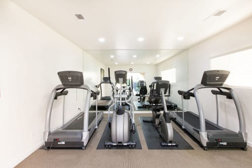 Cardio Machines In Gym at The Monterey, San Jose