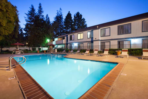 Twilight Pool at Oak Pointe, Fremont