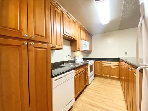 Modern Kitchen With Custom Cabinet at Castlewood, California, 94596