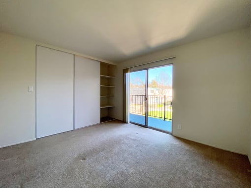 Living Room With Balcony at Diablo Pointe, Walnut Creek