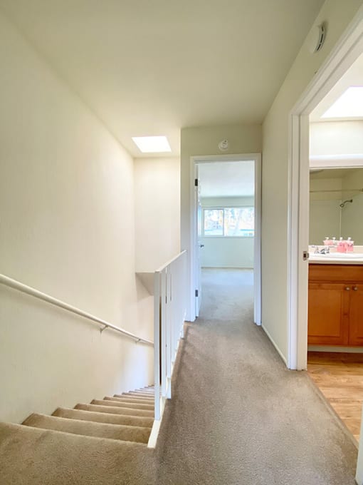 Hallway and Stairs View at Diablo Pointe, Walnut Creek, California