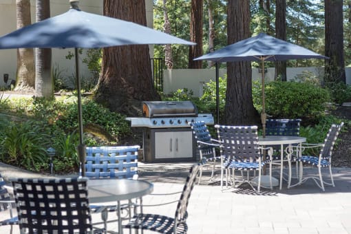 Outdoor Grill With Intimate Seating Area at Castlewood, Walnut Creek, 94596