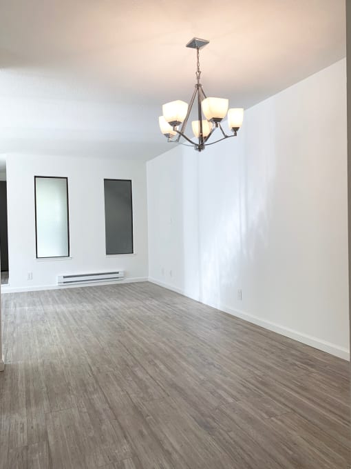 Modern Living room at Park Avenue Apartments, San Jose, CA