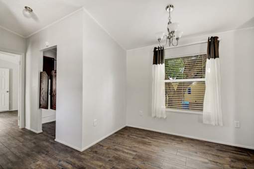 Spacious rooms with closet and window at Forest Vista, La Porte