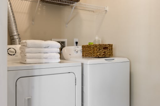 In-home laundry at Kenyon Square Apartments, Westerville, OH, 43082