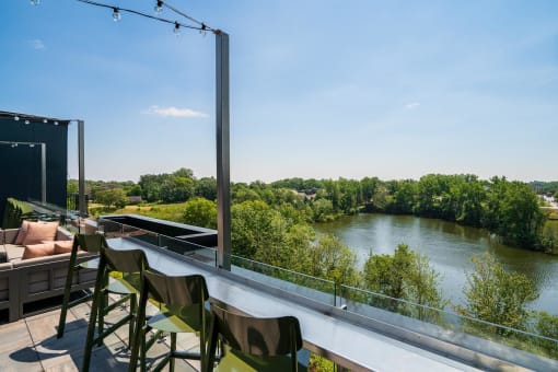 View From Terrace at The Westlyn, Minnesota, 55118