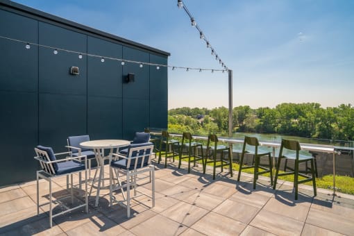 Rooftop Deck at The Westlyn, West Saint Paul, MN