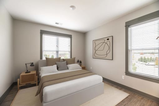 Large Bedroom at The Commons at Rivertown, Grandville, Michigan, 49418