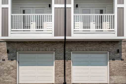 Garages Available at The View on Collins, Lansing, Michigan