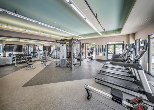 Gym at Parc at Princeton Junction Apartments, Princeton
