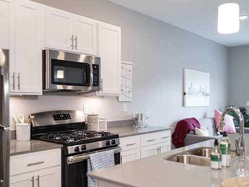 Kitchen Appliances at Westown at Wilson, Michigan, 49534