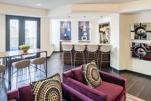Clubhouse at The Flats at Wheaton Station in Wheaton, MD